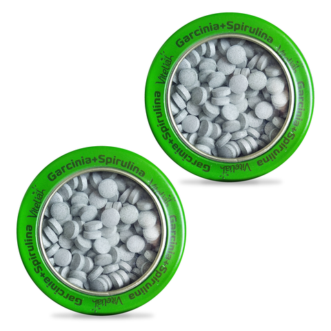 Image of Mentas masticables de Garcinia + Spirulina