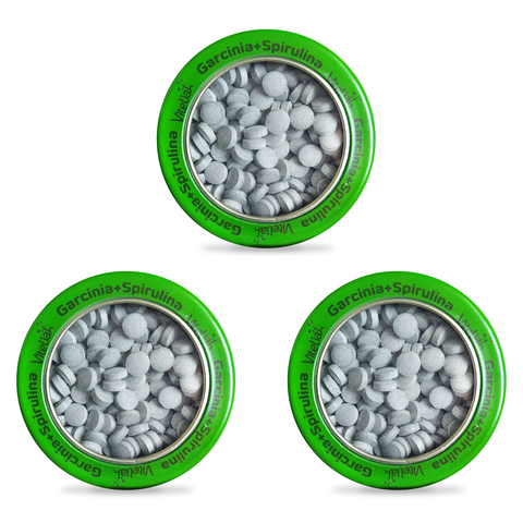 Image of Mentas masticables de Garcinia + Spirulina
