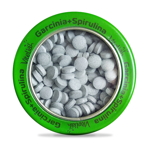 Image of Mentas masticables de Garcinia + Spirulina