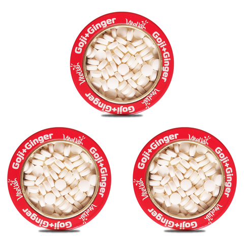 Image of Mentas Masticables Goji + Jengibre