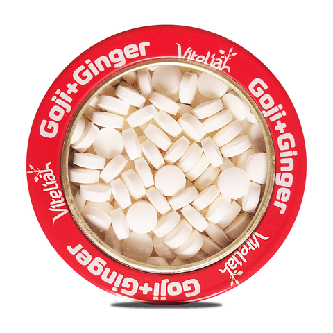 Image of Mentas Masticables Goji + Jengibre