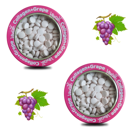 Image of Colágeno - Colágeno hidrolizado - 2 de Fresa + 2 Mentas Colágeno