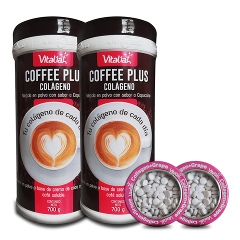 Image of Colágeno - Colágeno Hidrolizado - 2 Coffee Plus Colágeno + 2 mentas