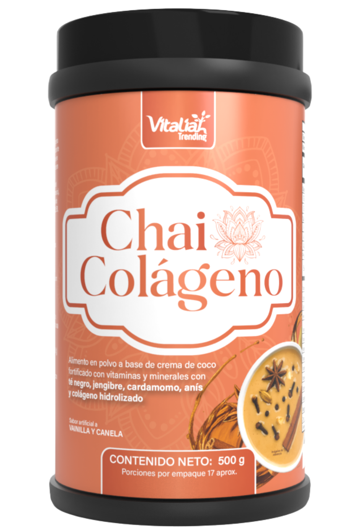 Mezcla en polvo para preparar bebida funcional fortificada con vitaminas y minerales