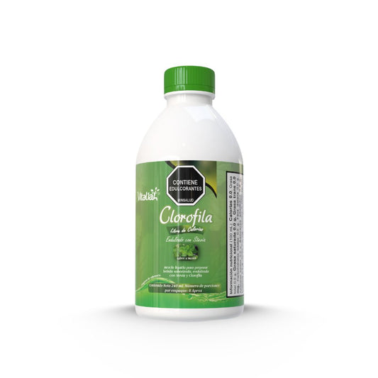 Clorofila Vitaliah sabor Menta - 240 ml