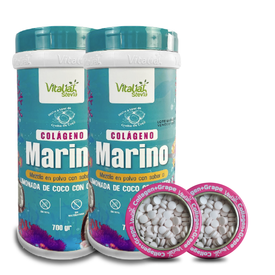 Colageno - Colageno Hidrolizado - 2 Colágeno Marino + 2 Mentas de Colágeno