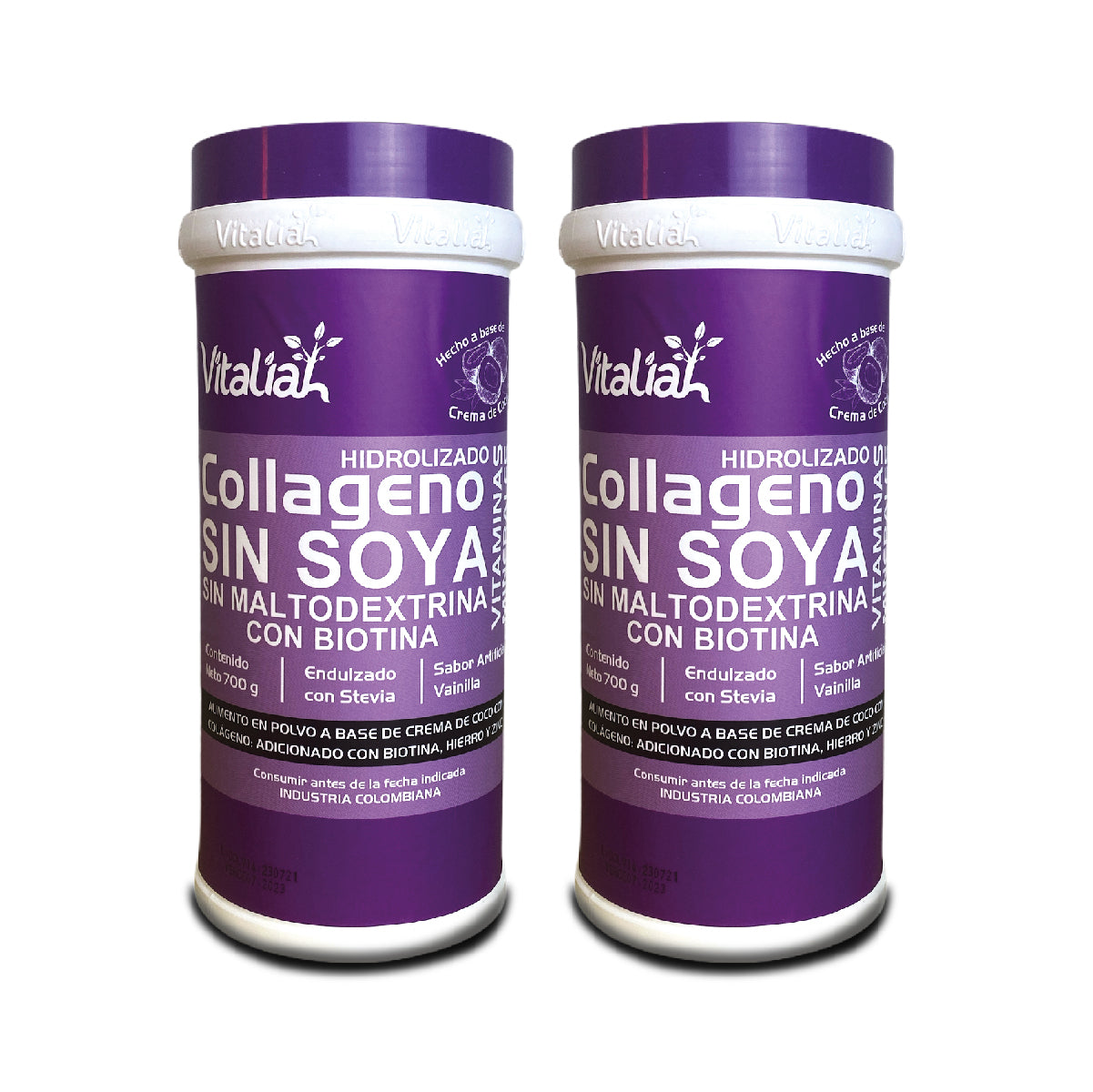 Promo de Batido de colágeno Hidrolizado a base de Coco