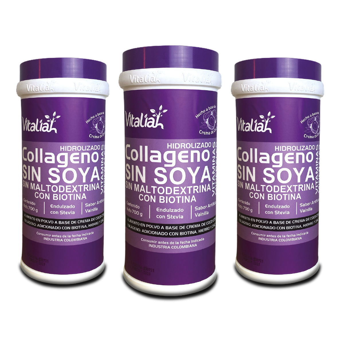 Promo de Batido de colágeno Hidrolizado a base de Coco