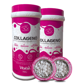 Colágeno - Colágeno hidrolizado - 2 de Fresa + 2 Mentas Colágeno